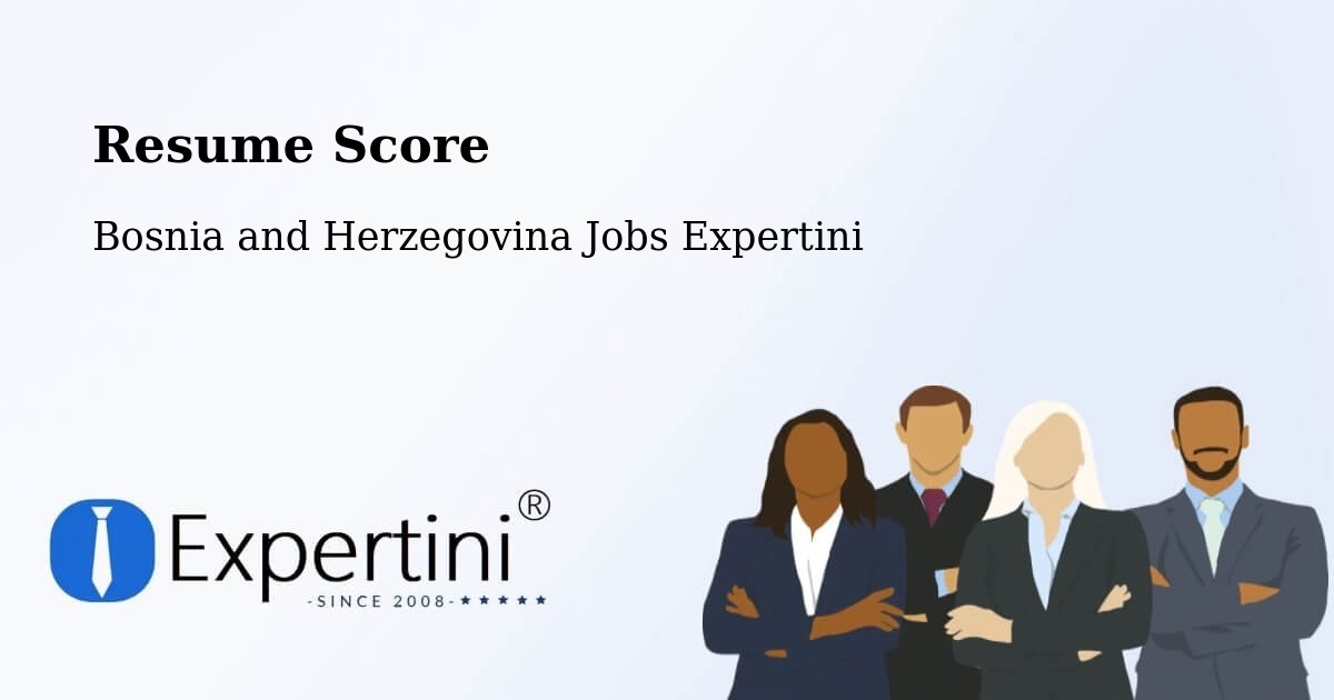 Resume Score & Job Description Match Tool – Neum - Bosnia and Herzegovina Jobs Expertini